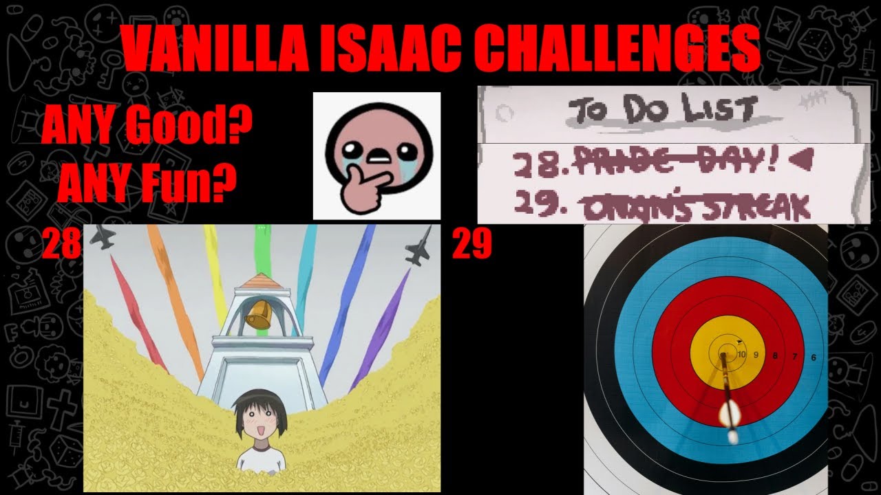 Prideful Choice -- (Vanilla Isaac Challenges) [28-29] - YouTube