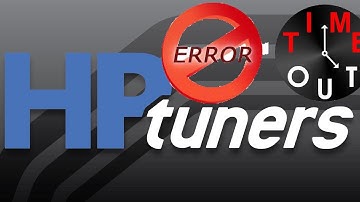 Hp tuners boot loader timeout/error fix!