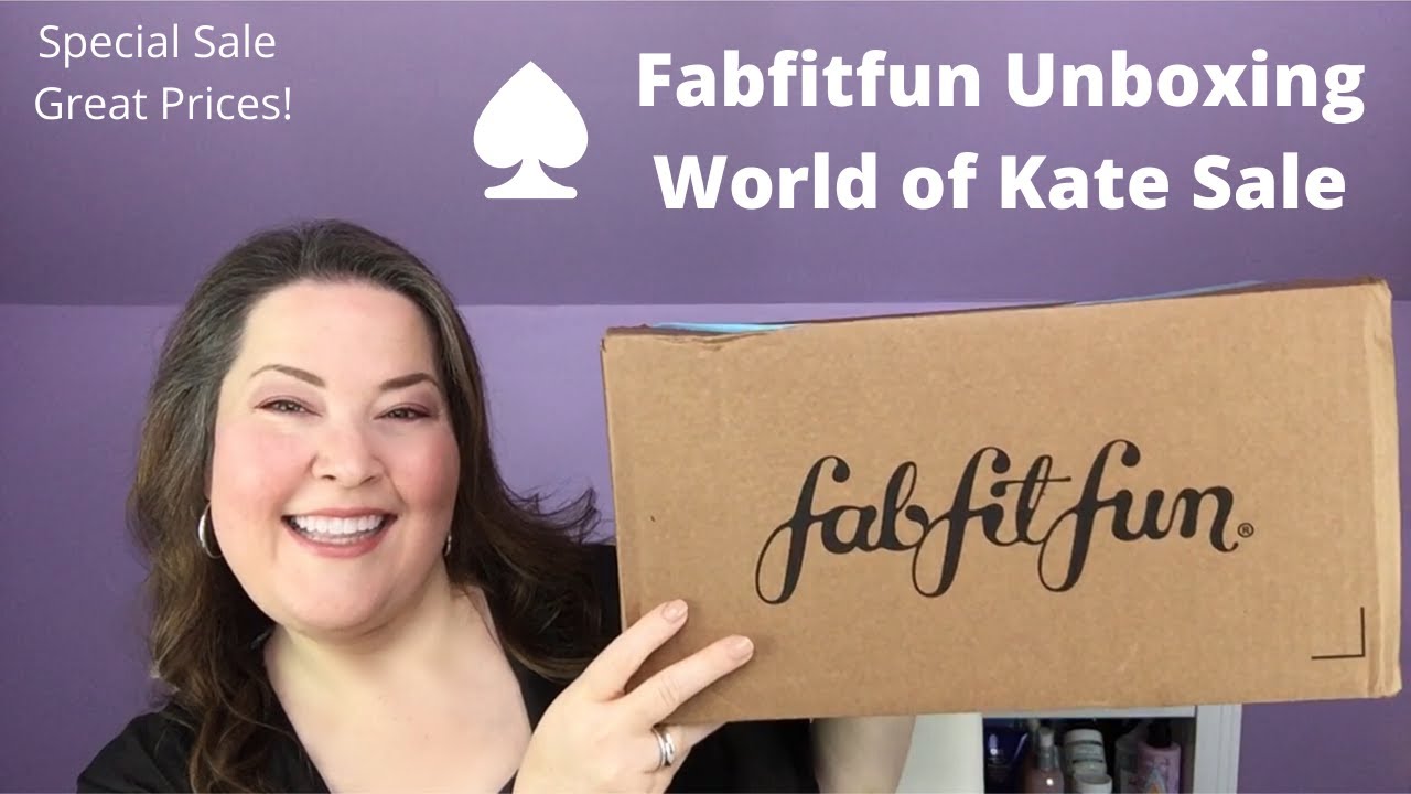 Fabfitfun World Of Kate Sale Unboxing / Kate Spade Items YouTube