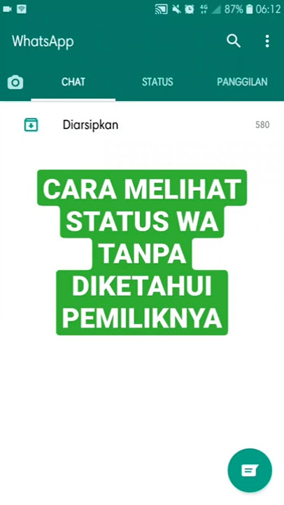 Tricks to View WA Status Without Being Known