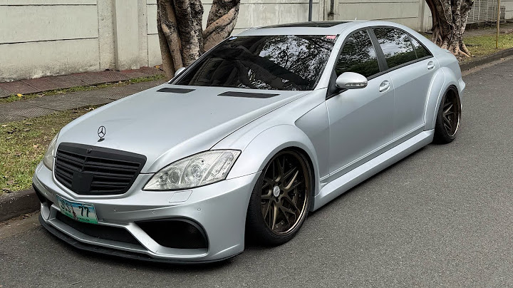 Aligning W221 Sclass Mercedez