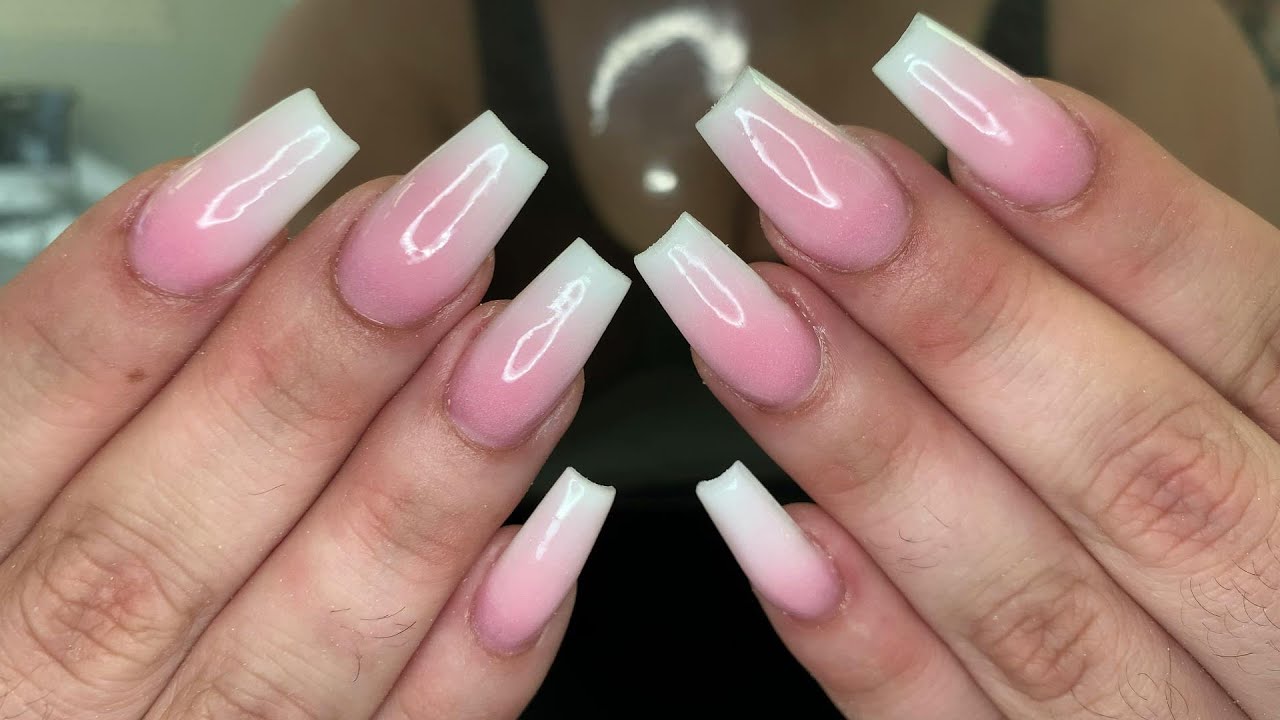 2. Ombre Acrylic Nails - wide 6