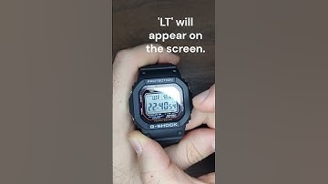 Casio G-Shock gw-m5610u - How to enable auto-light #casio #gshock #watch #watchcollection