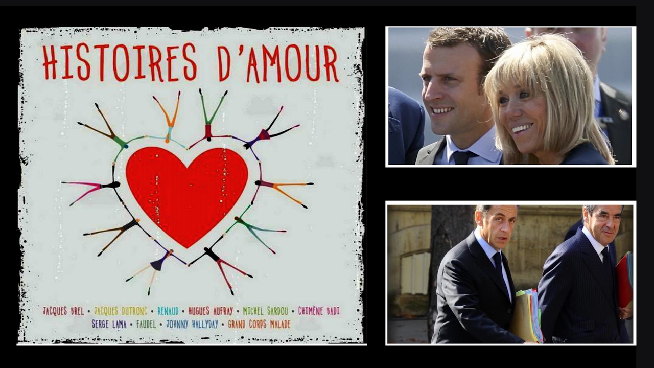 Histoires d'Amour. Mr Macron et Mr Fillon... (Hd 720)