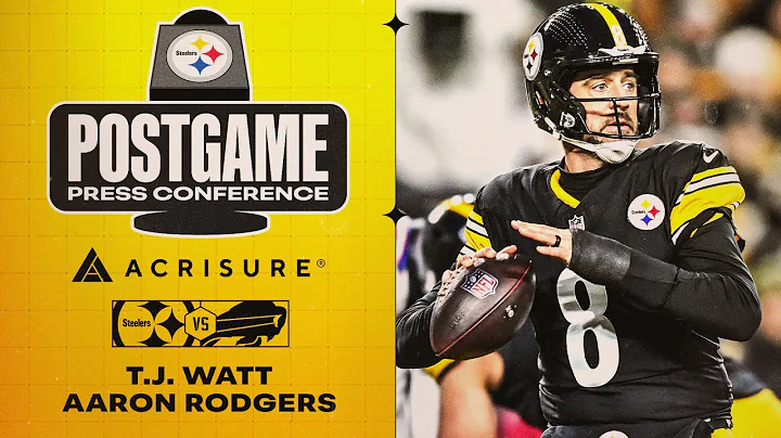 T.J. Watt & Aaron Rodgers Postgame Press Conference (Week 13 vs Buffalo Bills) | Pittsburgh Steelers