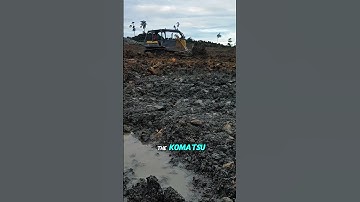 D85E Bulldozer vs Wet Clay #shorts #coalmine