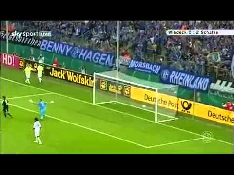 levan kenia goal schalke 04 ლევან ყენია