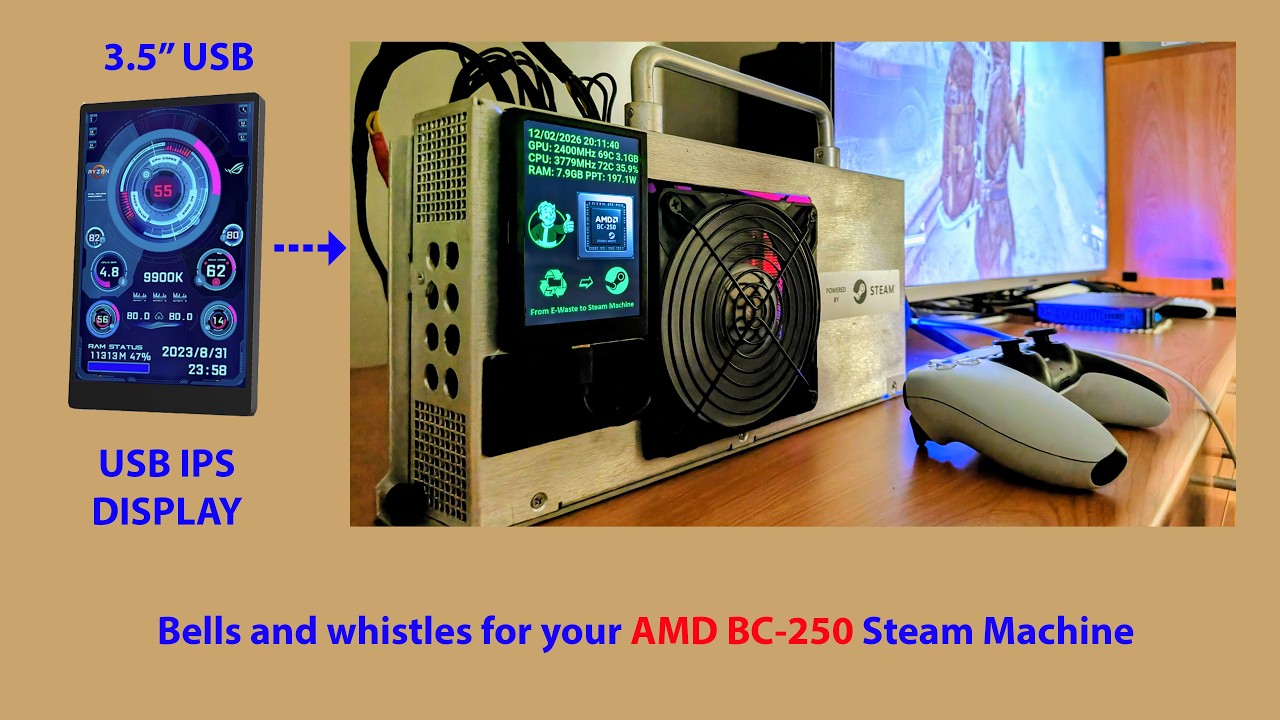 AMD BC-250 - Part XIII - set-up of 3.5