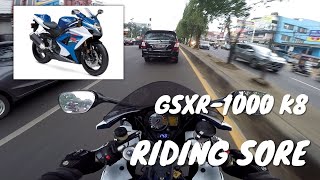 GSXR 1000 Indonesia | Riding sore pakai motor baru