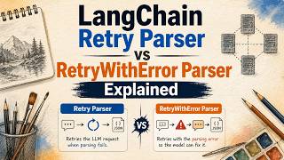 LangChain Retry Parser vs RetryWithError Parser Explained