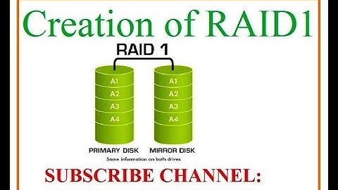 Creating a RAID1(Mirror) in Windows 7 / 8 / 10