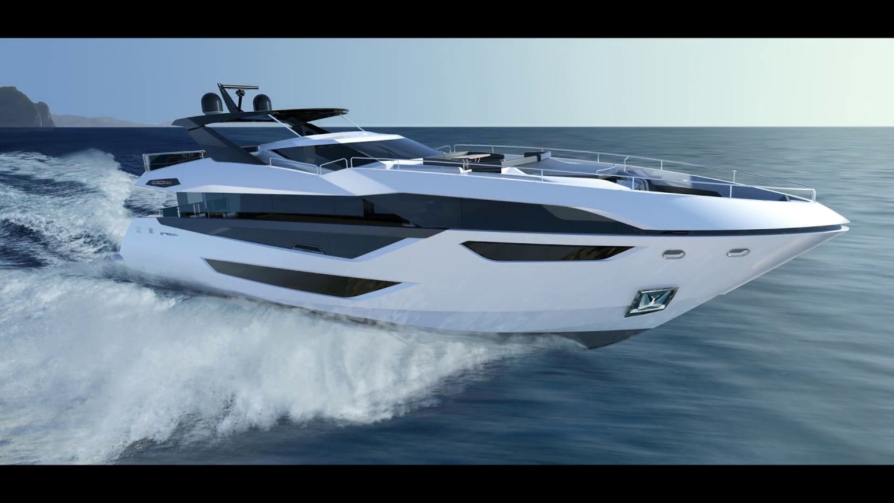 The All New Sunseeker 100 Yacht - YouTube