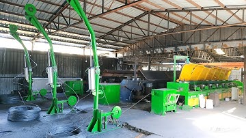 YAJIADA Binding Wire factory Wire Drawing Machine ,How to produce binding wire by drawing machine?