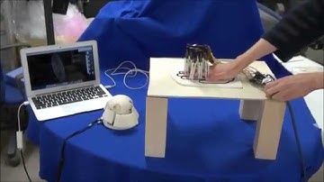 haptic device for presenting surface undulation