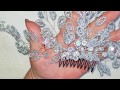 Boncuktan Gelin Tacı Yapımı - DIY Bridal Hair Vine