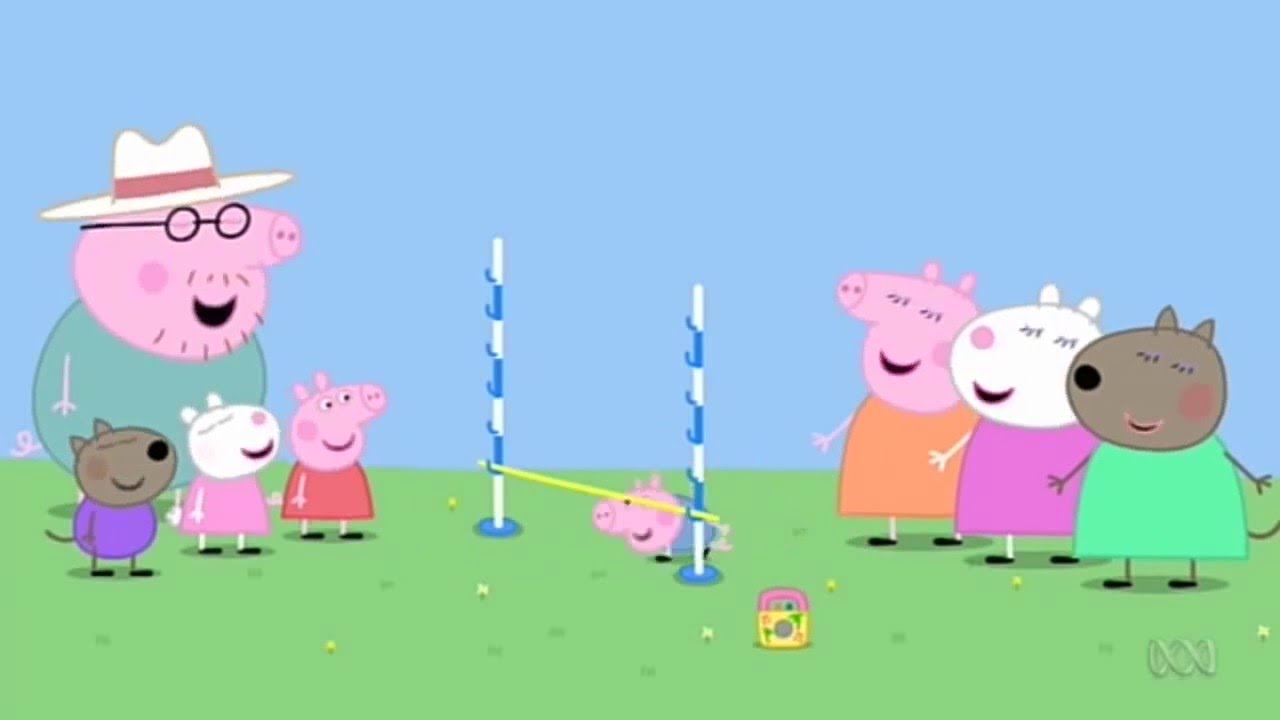 Peppa Pig Garden Games S4 E42 Youtube