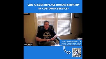 Can AI Ever Replace Human Empathy in Customer Service? — The QuestionPro CX Trends #empathy #cxtrend