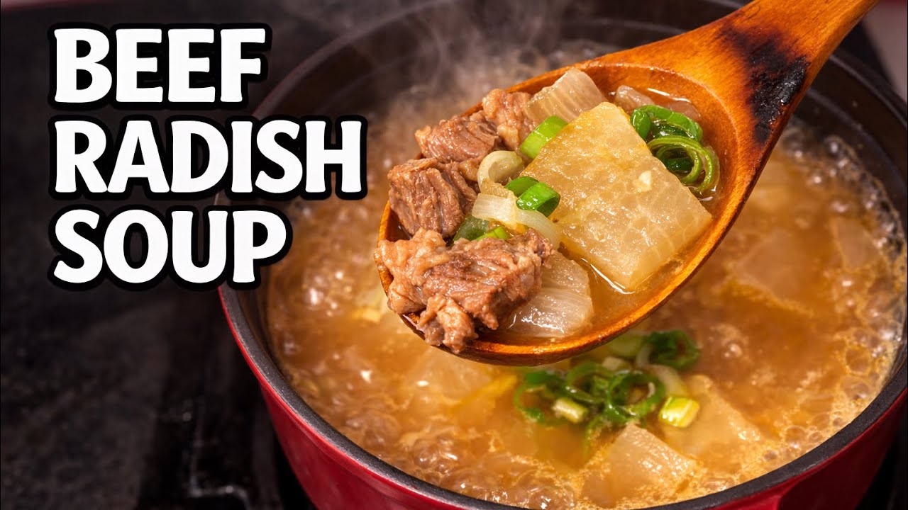 Korean Beef Radish Soup | Simple Home Comfort