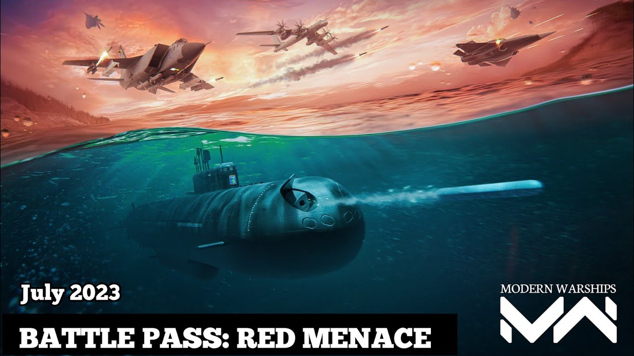 Modern Warships Battle Paas: Red Menace - Season July