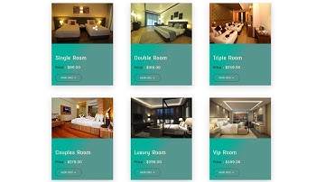 Part 5 | How To Make Responsive Image Gallery | Hotel Booking Website | #html #css #js #talkytech