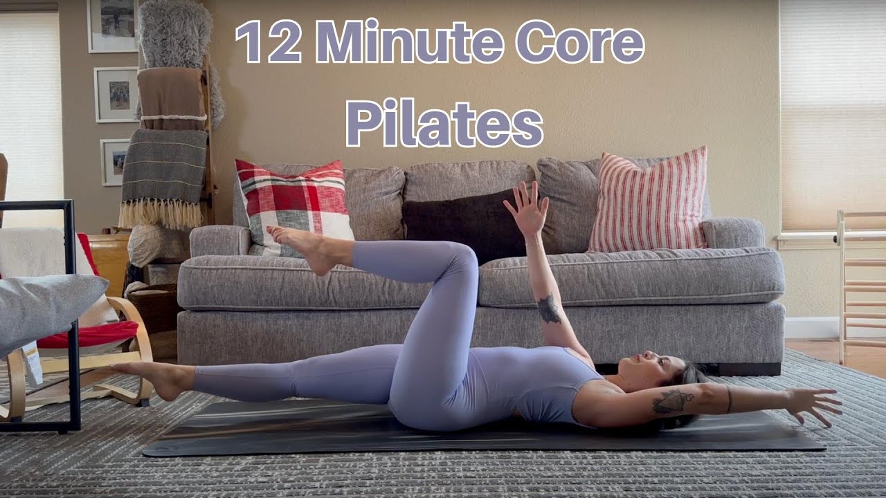 12 minute Pilates Core Workout- Beginner Friendly - YouTube