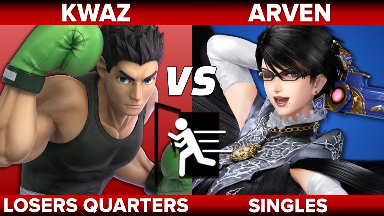 Behind Schedule 9 Top 8 - Kwaz (Little Mac) vs Arven (Bayonetta)