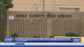 Gas leak forces Hoke County High to close early; school to reopen Wednesday