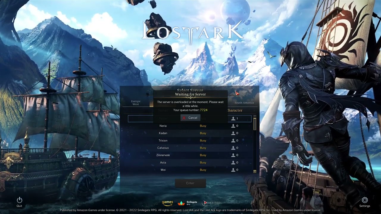 Neden lost ark oynamıyorum?