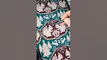 Seamless pattern #androiddrawing #infinitepainter #seamlesspattern #drawingprocess #digitaldrawing