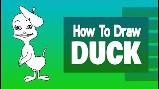 Drawing Tutorial | കുട്ടികൾക്കായി 'ഡക്ക് ' നെ വരക്കാം | HOW TO DRAW A DUCK |  HOTNSOUR KI by Hot N Sour KIDS 2,301 views 5 years ago 8 minutes, 9 seconds