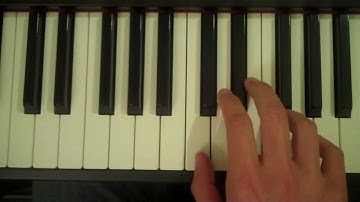 How To Play a Csus4 Chord on Piano