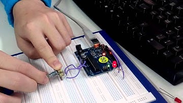 Arduino 筆記 - Lab4 使用可變電阻調光