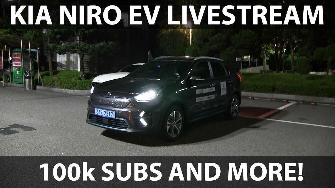 magneet toetje verhouding Kia Niro EV live, 100k subs and more! - YouTube