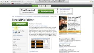 Download & Install Free MP3 Music Editing Software