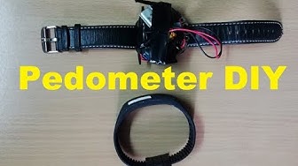 How to make Pedometer with Arduino || Pedometer Project || Fitness band DIY