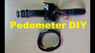 How to make Pedometer with Arduino || Pedometer Project || Fitness band DIY screenshot 2