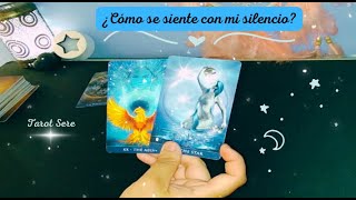 ❣️¿Cómo se siente con mi silencio?🤐😓¿Qué piensa? Tarot Interactivo Hoy💥