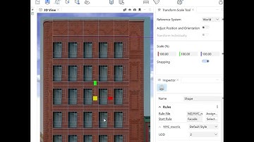 🏙️ Scaling a Building Facade with CityEngine Facade Wizard & Scale Tool! 🏙️