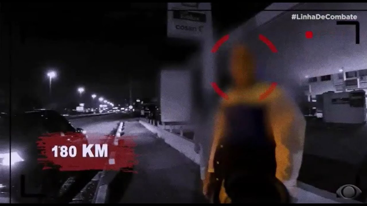 PRF PERSEGUE CARRO EM ALTA VELOCIDADE NA DUTRA