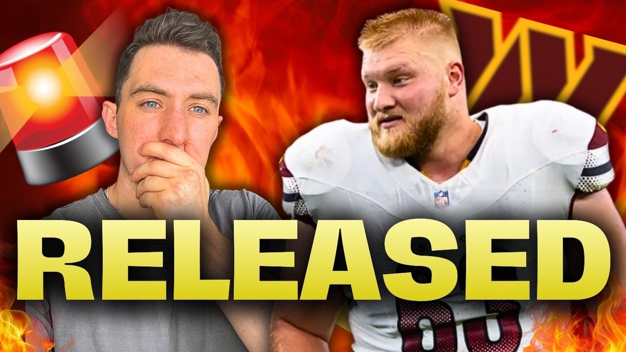 SHOCKING: Commanders RELEASE Tyler Biadasz! Who Will Play Center In Front of Jayden Daniels?