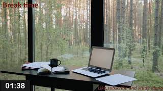 CFA Level 3 Prep | Pomodoro Focus – study with me | Nature sounds | Options strategy | Day 1