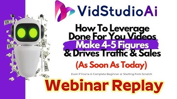 VidStudioAI Review Webinar Replay Demo Bonus - Start Your Own Video Marketing Agency In Next 28 Secs