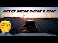 BRAKE CHECKING A SEMI (Insurance Scam), Crashes, Bikers, Cut offs, Instant Karma & Road Rage #11