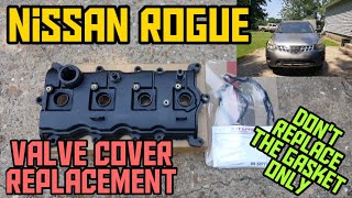 20082012 Nissan Rogue valve cover replacement & pcv location