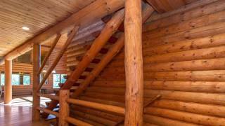 Madison County Iowa Log Home For Sale