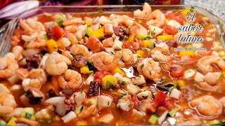 🔴 Como Hacer un Delicioso Ceviche Mixto |Riquisimo💥