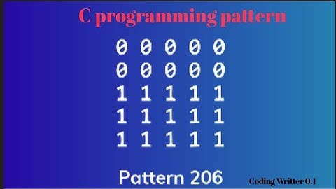 C programming pattern tutorial video ll ✍️💯#short #coding #youtubeshorts