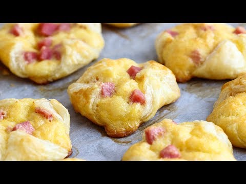 Video: How To Make Egg, Ham And Cheese Puffs