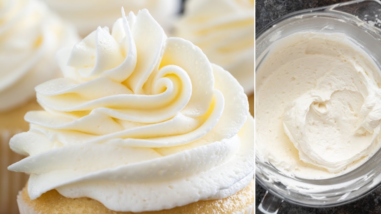 vanilla buttercream, vanilla buttercream recipe, how to, how to make, frost...