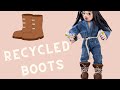 Making miniature boots not a how to